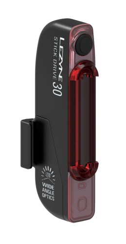 Lampka tylna LEZYNE STICK DRIVE 30 lumenów, usb czarna (NEW 2021)-18394