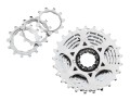 Kaseta MICROSHIFT CENTOS 11.rzędowa, Stalowa, Kompatybilna z Shimano, 11-12-13-14-15-16-17-19-21-24-28, Chrom, (NEW)-74411