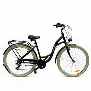 Rower miejski Goetze Mood Alu 7b black matt 28"