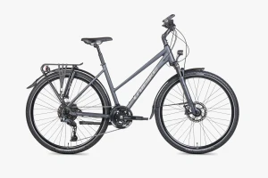 Rower trekkingowy UNIBIKE Globetrotter LDS szary