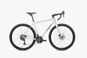 Rower gravelowy UNIBIKE Tier color jasno szary model 2026