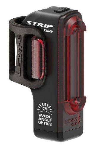 Lampka tylna LEZYNE STRIP DRIVE 150 lumenów, usb czarna (NEW)-13193