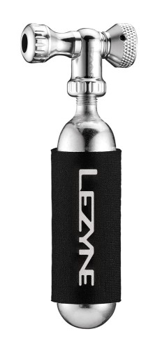 Pompka ręczna LEZYNE CONTROL DRIVE CO2 + 1x nabój gazowy 25g srebrna (NEW)-27976