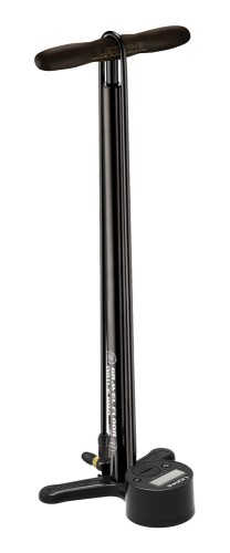 Pompka podłogowa LEZYNE GRAVEL DIGITAL DRIVE PRO ABS-1 PRO CHUCK 220psi cyfrowy manometr czarna (NEW)-27985
