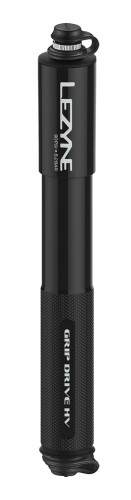 Pompka ręczna LEZYNE GRIP DRIVE HV M ABS FLEX PRESTA/SCHREDER 90psi dł.długa 230mm czarna (NEW)-19349