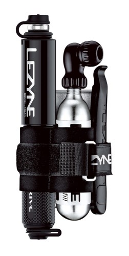 Pompka ręczna LEZYNE POCKET DRIVE LOADED 160psi dł.krótka 140mm szara (NEW)-19298