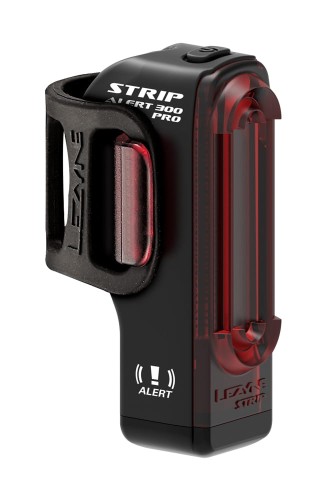 Lampka tylna LEZYNE STRIP PRO ALERT DRIVE 300 lumenów, usb czarna (NEW 2021)-18407