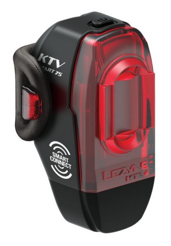 Lampka tylna LEZYNE KTV PRO SMART CONNECT REAR 75 lumenów, usb czarna (NEW)-13184