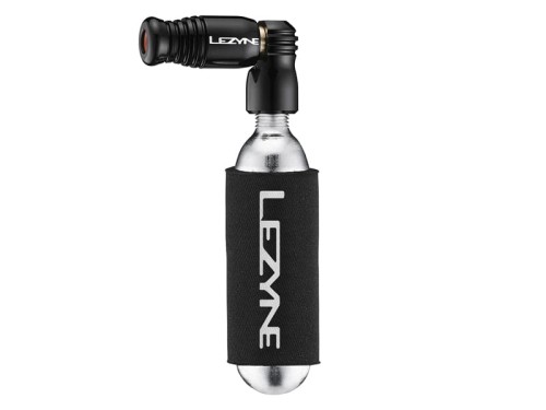 Pompka ręczna LEZYNE TRIGGER SPEED DRIVE CO2 + 1x nabój gazowy 16g czarna (NEW)-3709