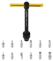 Kluczyk podręczny LEZYNE TORQUE DRIVE, 12 kluczy srebrny etui (NEW)-11250