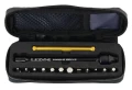 Kluczyk podręczny LEZYNE TORQUE DRIVE, 12 kluczy srebrny etui (NEW)-11252
