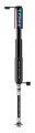 Pompka ręczna LEZYNE POCKET DRIVE PRO ABS FLEX 160psi dł.krótka 141mm czarna neometallic (NEW)-19313
