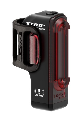 Lampka tylna LEZYNE STRIP ALERT DRIVE 150 lumenów, usb czarna (NEW 2021)-18406