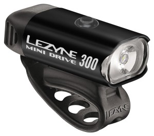 Lampka przednia LEZYNE MINI DRIVE 300, 300 lumenów, usb czarna (DWZ)