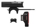 Zestaw lampki LEZYNE CONNECT DRIVE PRO 1000XL / STRIP CONNECT przód 1000 lumenów, tył 150 lumenów, bezprzewodowe przyciski na kierownicę wł/wył, usb czarne (NEW)-13238