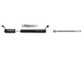 Pompka ręczna LEZYNE PRESSURE DRIVE CFH HP 120psi metalowy przewód CO2 + 1x nabój gazowy 16g czarna (NEW)-2129